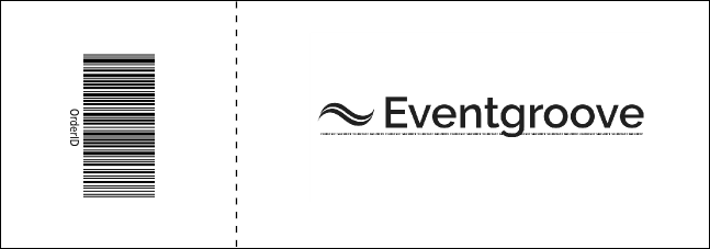 Budget Black And White Raffle Ticket 0007 Product Back