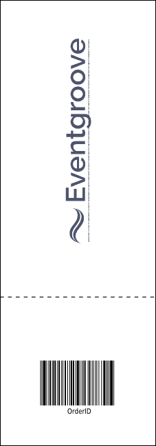 Leukemia Raffle Ticket Product Back