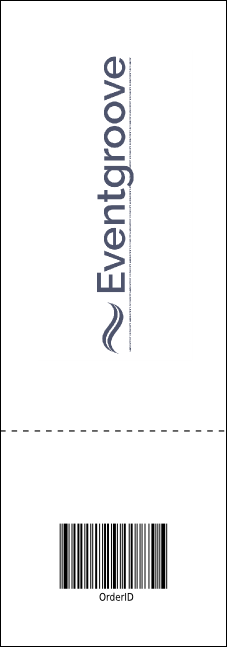 French Raffle Ticket Product Back