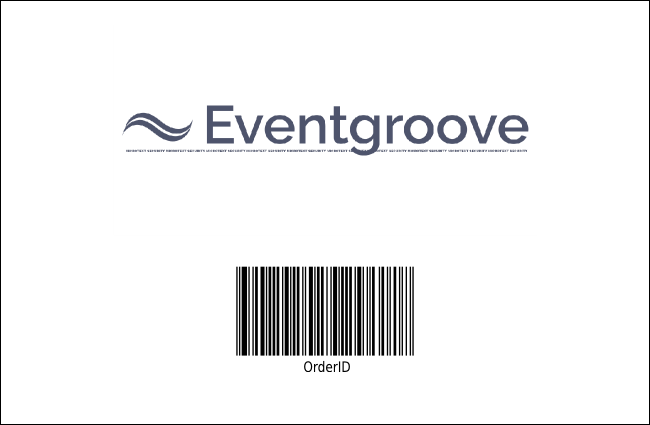 Christmas Ornament Purple Drink Ticket Product Back