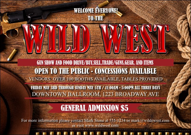 Western Postcard Product Front