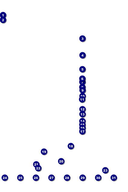 Wizard of Oz Logo Poster Front Field Markers