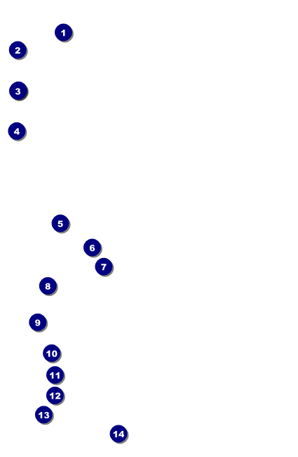 Sunrise Clouds Drink Ticket Front Field Markers