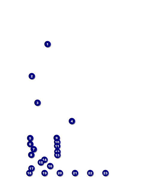 Steak & Beer Logo Flyer Front Field Markers