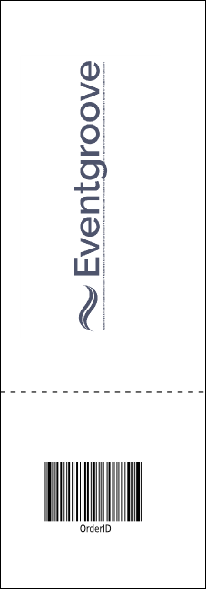 Our Town Raffle Ticket Product Back