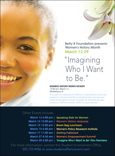 Women's Expo 4 Flyer Product Front