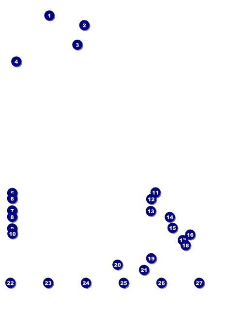 Arsenic & Old Lace Logo Flyer Front Field Markers