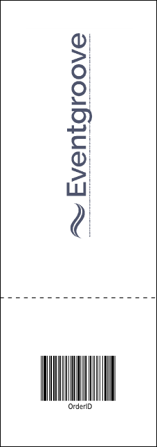 Dinosaur Illustrated Raffle Ticket Product Back