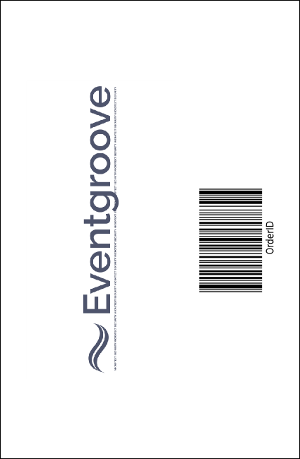 Football Green Drink Ticket Product Back