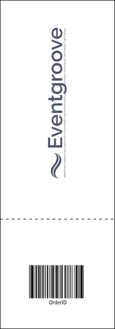 All Purpose Retro Raffle Ticket Product Back