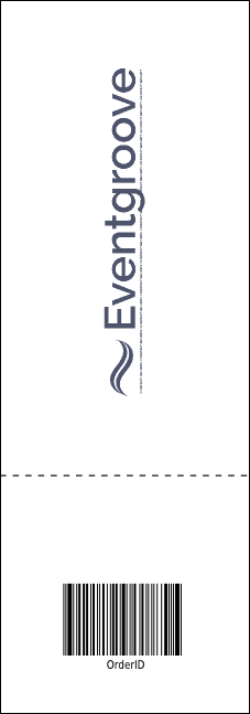 Anime Raffle Ticket Product Back