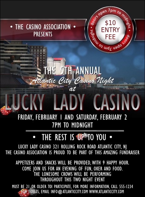 Atlantic City Flyer Product Front