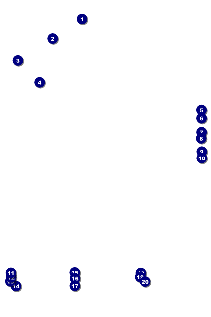 Diamond Poster Front Field Markers