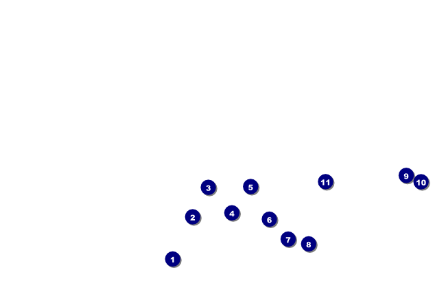 San Francisco Black & White Drink Ticket Front Field Markers