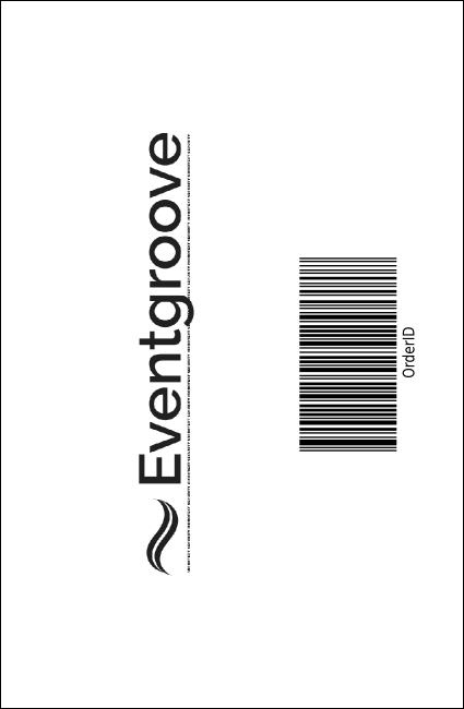 Dallas Drink Ticket (Black and White) Product Back
