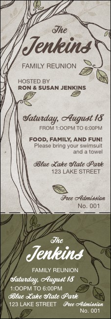 Reunion Event Ticket