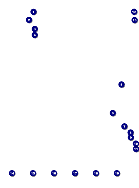 Mexican Flag Logo Flyer Front Field Markers