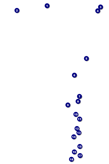 Mexican Hat Poster Front Field Markers