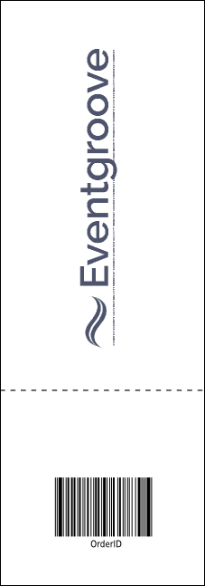 Soccer Ribbon Raffle Ticket Product Back