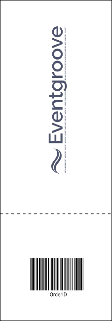 Sixties Raffle Ticket Product Back