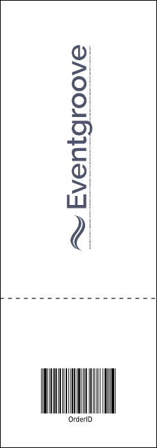 Spanish Festival Raffle Ticket Product Back