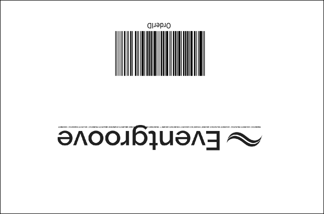 St. Louis Drink Ticket (Black & white) Product Back