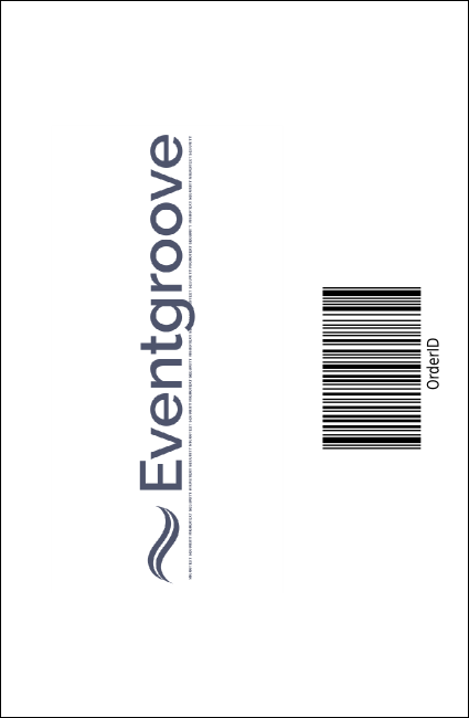 Women's Expo Abstract VIP Event Badge Small Product Back