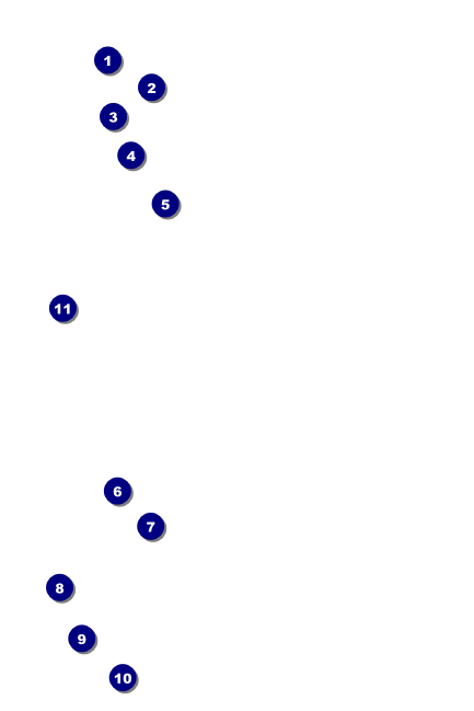 Run for a Cause (Yellow) Economy Event Badge Front Field Markers