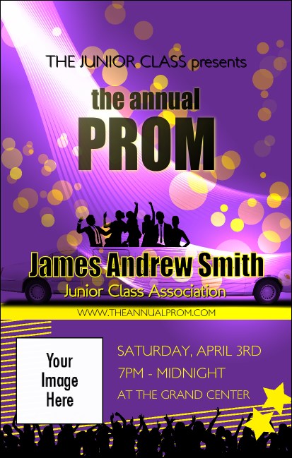 Prom Limo 2 VIP Event Badge Medium Product Front