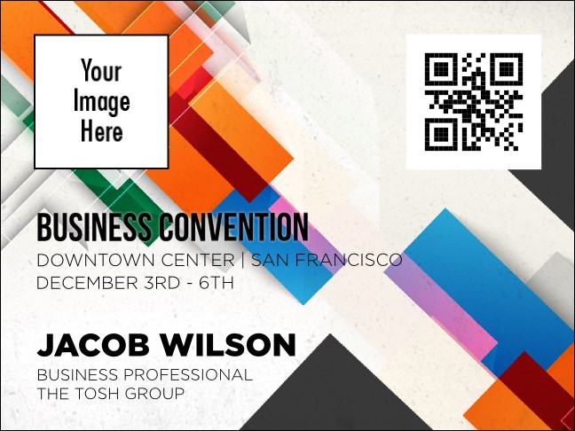 Conference Series: Angle Economy Event Badge Product Front