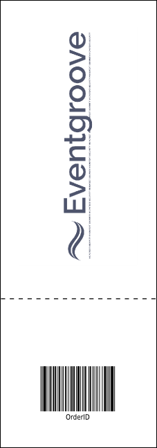 Classical Music Reserved Event Ticket Product Back