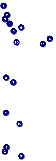 Big Logo Magenta Event Ticket Front Field Markers