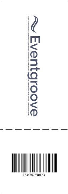 All Star Retro Baseball Event Ticket Product Back