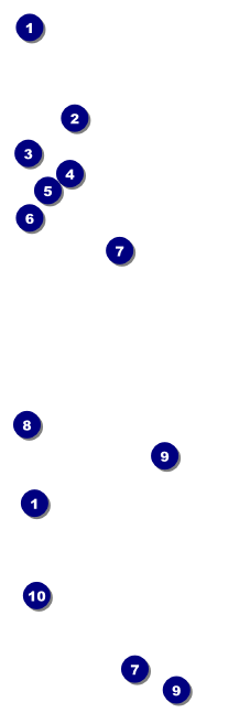 All Star Retro Baseball Event Ticket Front Field Markers