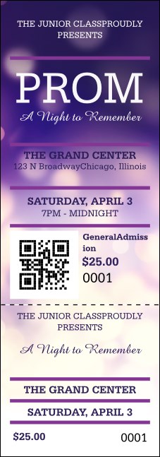 Abstract Lights Event Ticket