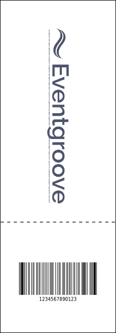 Bow Tie Event Ticket Product Back