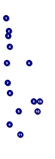 Breast Cancer Event Ticket Front Field Markers