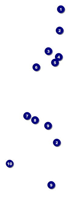 Wheat Event Ticket Front Field Markers