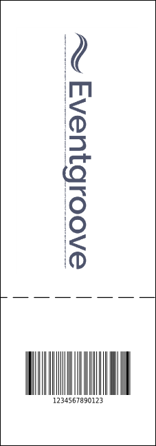 All Purpose Circle Event Ticket Product Back