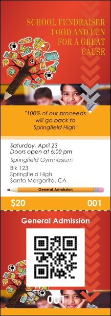 Education Fundraiser Event Ticket