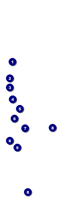 Fire and Ice Event Ticket Front Field Markers