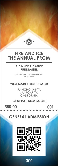 Fire and Ice Event Ticket