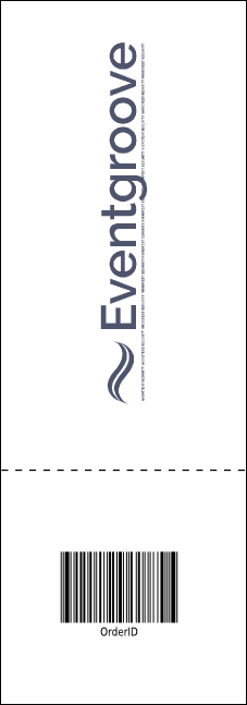 Bow Tie Reserved Event Ticket Product Back