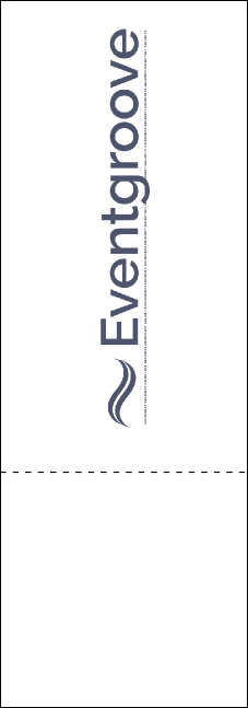 Fundraising Hands Event Ticket Product Back