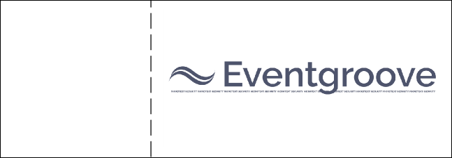 Masquerade Ball Event Ticket Product Back