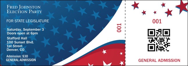 Patriotic Vote Event Ticket