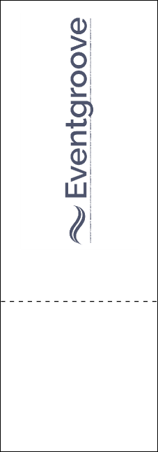 Retro Color Event Ticket Product Back