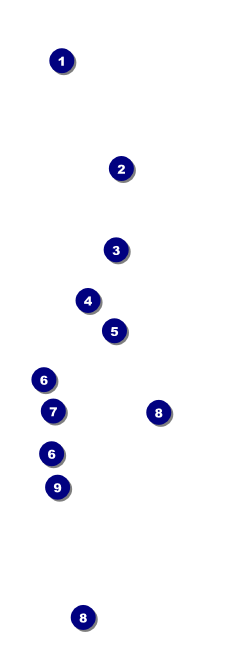 Puzzle Event Ticket Front Field Markers