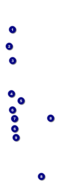 Red Carpet Event Ticket Front Field Markers