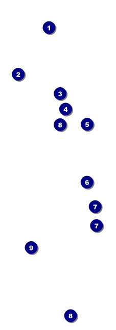 Potluck Event Ticket Front Field Markers